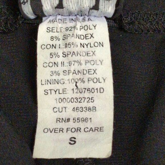 Deb Pink Black Strapless Formal Prom Dress Empire Waist Lace Bodice Y2K Size S - Picture 7 of 9